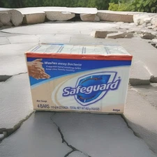 Safeguard Antibacterial Deodorant Bar Soap, Beige , 4 Bars Per Package 4 OZ Each