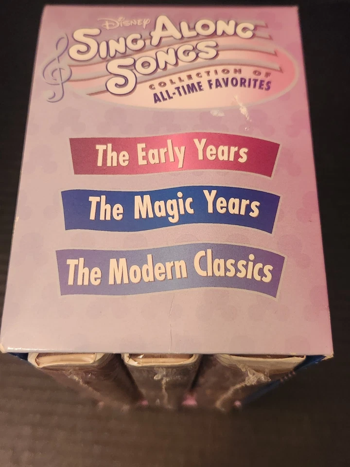 NEW Disney Sing Along Songs: Collection of All-Time Favorites VHS Early Magic Yr - image 4 of 4
