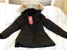 BRAND NEW BLACK (RED LABEL) CANADA GOOSE TRILLIUM X-LARGE ARCTIC PARKA JACKET