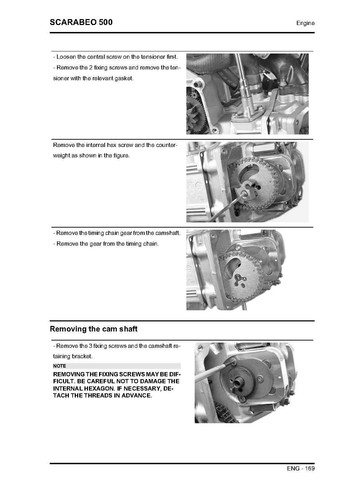 Aprilia Service Workshop Manual 2006 SCARABEO 500 - Picture 4 of 12