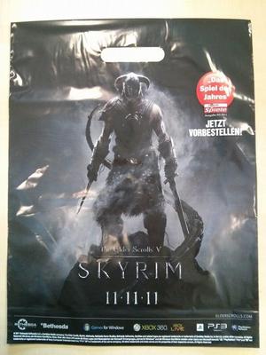 The Elder Scrolls V Skyrim & Rage Bag Tüte Tragetasche Tasche (5 Stück)  NEU  