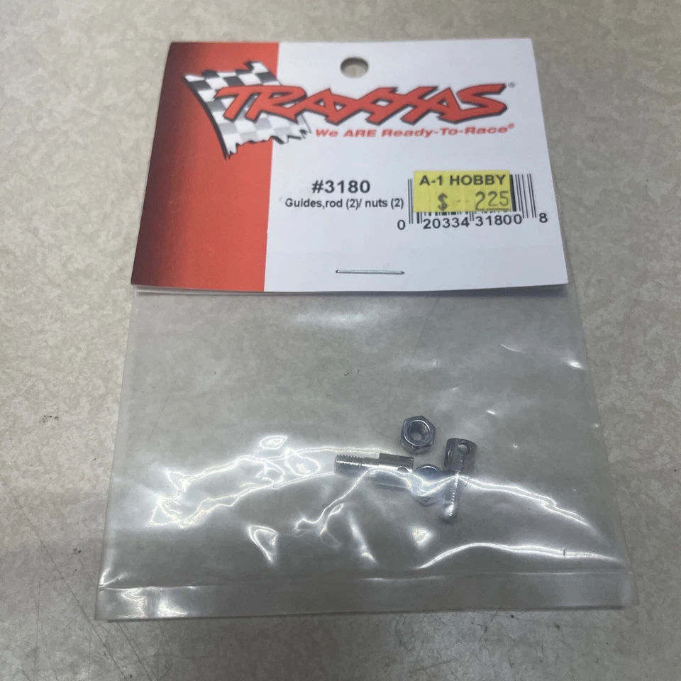 Traxxas 3180 Guide, Rod (2) / Nuts (2) NITRO SLASH/T-MAXX - Image 2 of 2