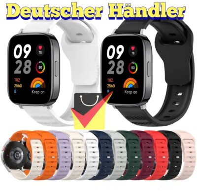 Silikon Armband für Xiaomi Mi Watch Lite 3/ Redmi Watch 3 strap sport smart Uhr