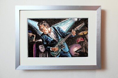   UNIKAT   Bild handgemalt Joe Bonamassa Blues Royal Albert Hall Volker Welz