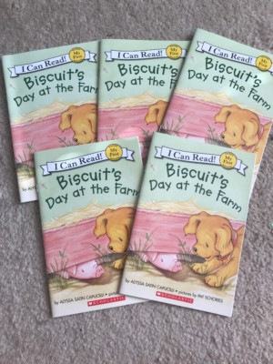 Lot Of 5 BISCUIT S  DAY AT THE FARM I Can Read guided reading