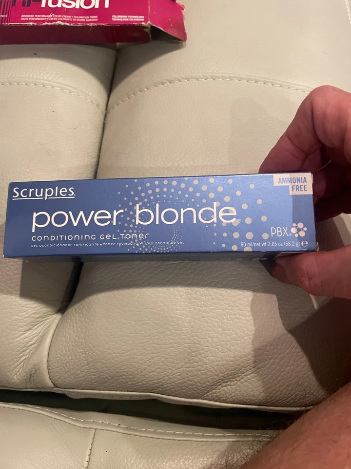 Tóner de acero Scruples Power Blonde. NUEVO Foto 2 de 4