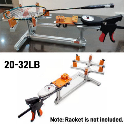 Racquet Stringing Machine 20-32LB Flat Pull Badminton Racket Threading Machine