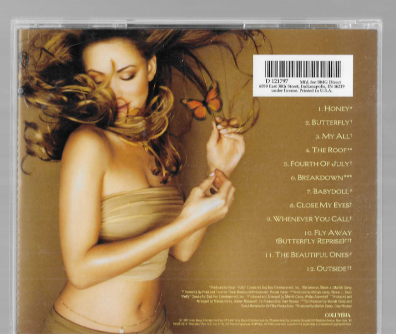 Mariah Carey サイン入り　butterfly CD Carey, Mariah : Butterfly CD | eBay