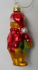 Disney Santa WINNIE THE POOH Bear European Style Blown Glass Christmas Ornament — photo 4