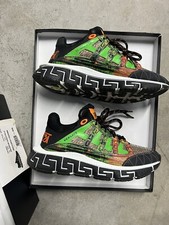 Versace N6001 Mens Multi Trigreca Low Top Sneaker Size US 7-7.5 EU 40