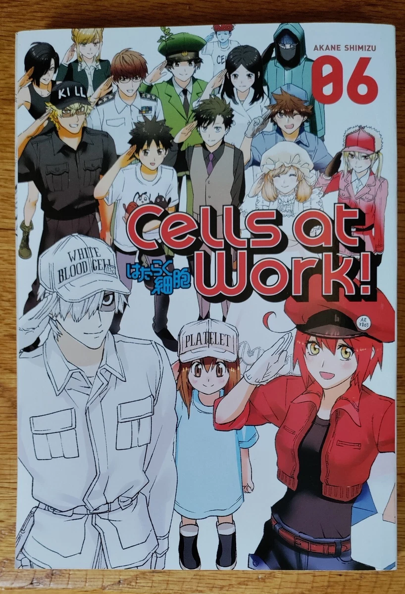  Cells at Work! 6: 9781632364272: Shimizu, Akane: Books