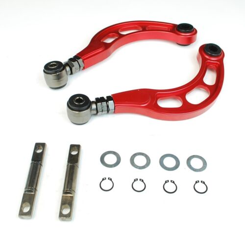 FOR ACURA ILX DE 2013-21 GODSPEED GEN2 ADJUSTABLE REAR CAMBER ARM RED ALIGNMENT - Picture 1 of 3