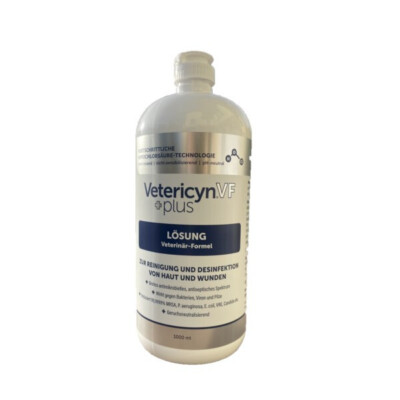 Vetericyn VF plus Lösung 1000ml Hund Katze Pferd Wunddesinfektion Wundreinigung
