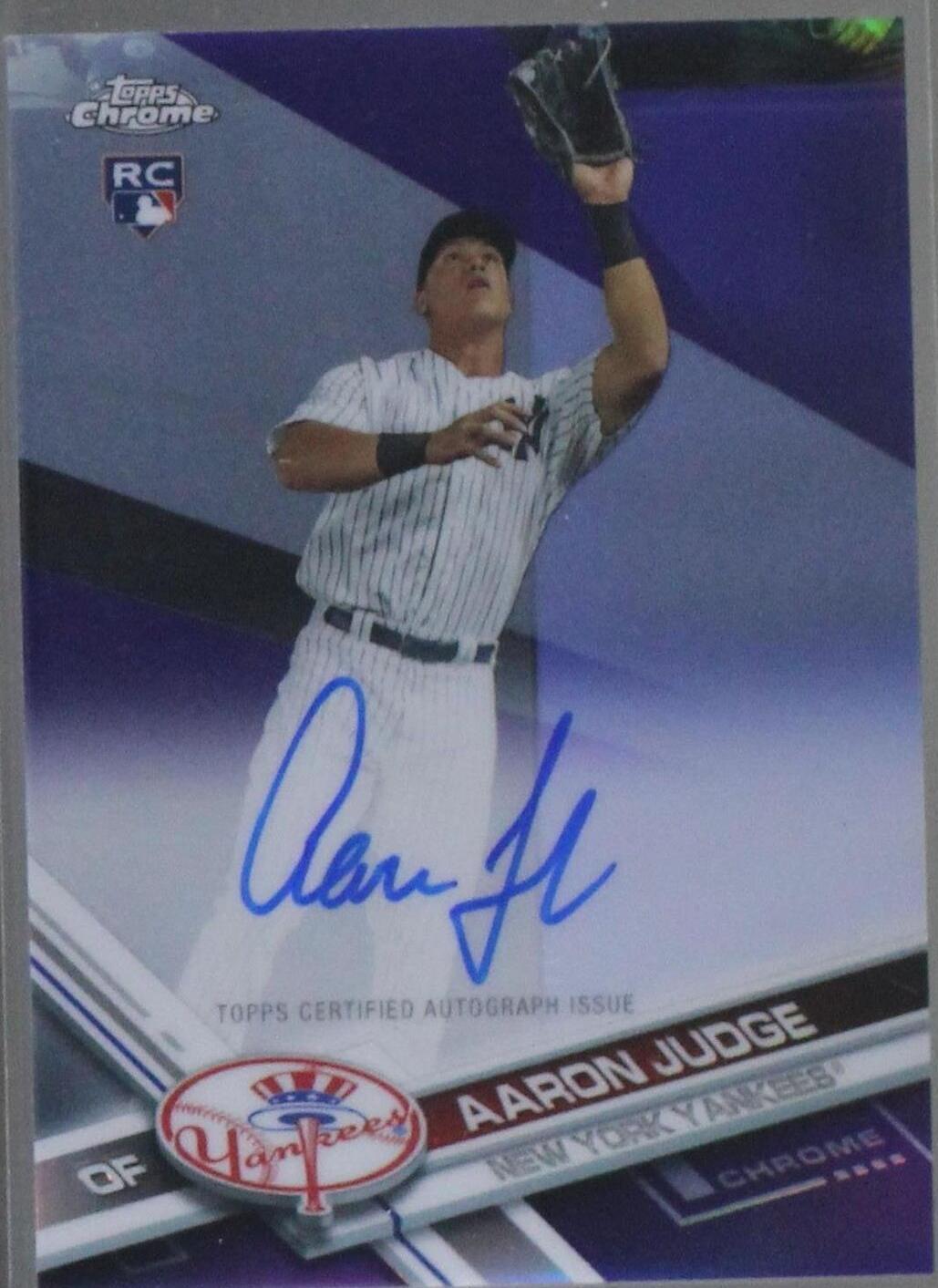 2017 Topps Chrome - Aaron Judge #RA-AJ for sale | eBay