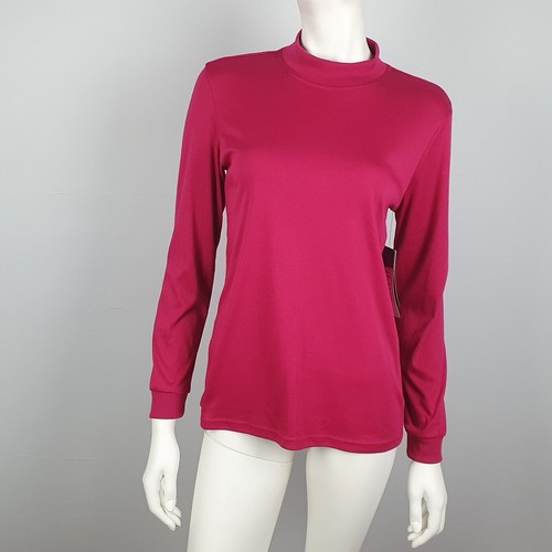 Black Pepper Size 10 Long Sleeve Top Blouse Skivvy Pink Casual Women