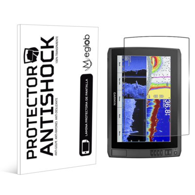 atFoliX 3x Film Protection d'écran pour Garmin ECHOMap