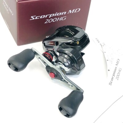 Y*K様 SHIMANO Scorpion MD 200HG RIGHT Shimano 24 Scorpion MD 200HG Bait Reel RightHand from Japan