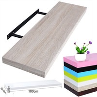Wandregal Wandboard Mdf HäNgeregal BüCherregal Regal 100Cm Sonoma Eiche Rg9234Ei