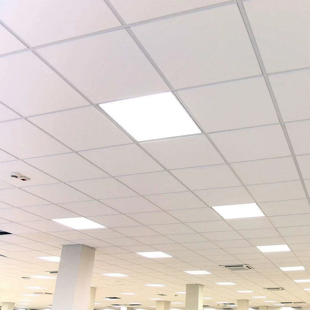 V TAC WHITE SQUARE CELING ROOF PANEL 36 42W LED OFFICE LIGHT LUMMENS LONG LIFE
