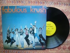 FABULOUS KRUSH - SAME ( LP US Dove Rec. Funk Disco Signed Album Rare NM )