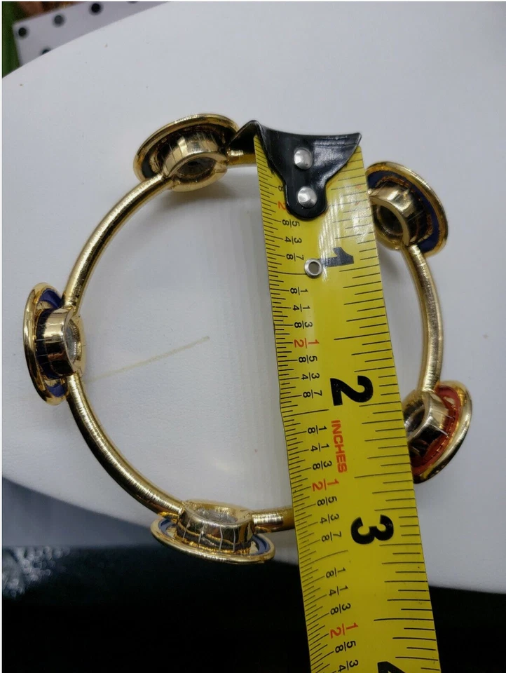 Fiocchi Italy Bracelet Gold Tone 3" Gun Casing/Bullet 12 Gauge Shotgun Shell - Image 4 of 4