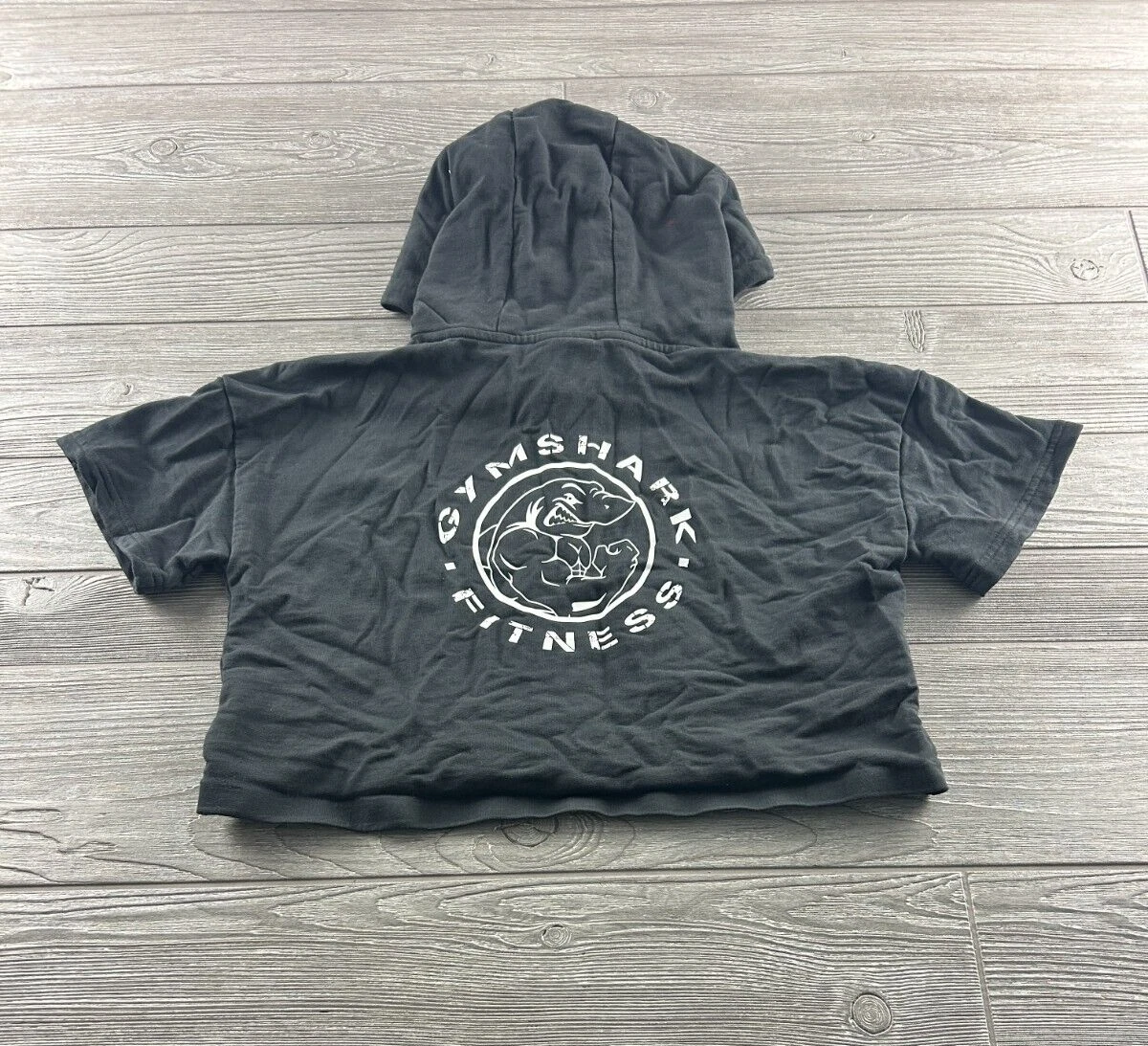 gymshark fitness cropped hoodie