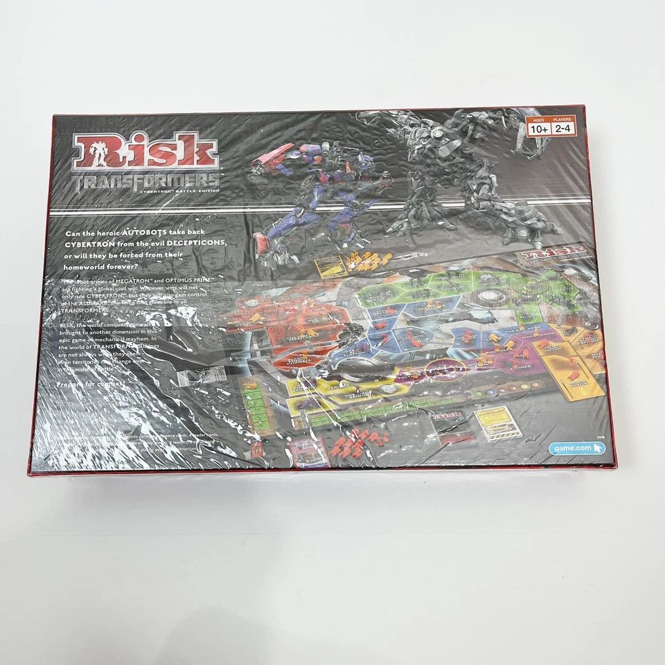 NEW Risk Transformers Board Game Cybertron Battle Edition - Image 4 of 4