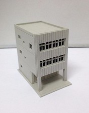 Outland Models Railway Modern 3-Story House w Garage overhang style N Scale