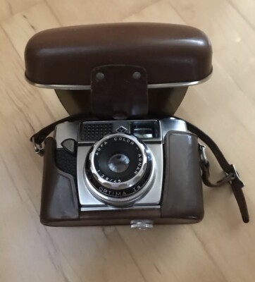 Agfa Optima Ia 1 A Analog Kompakt Kamera, Color-Agnar 2,8 / 45 mm Lens