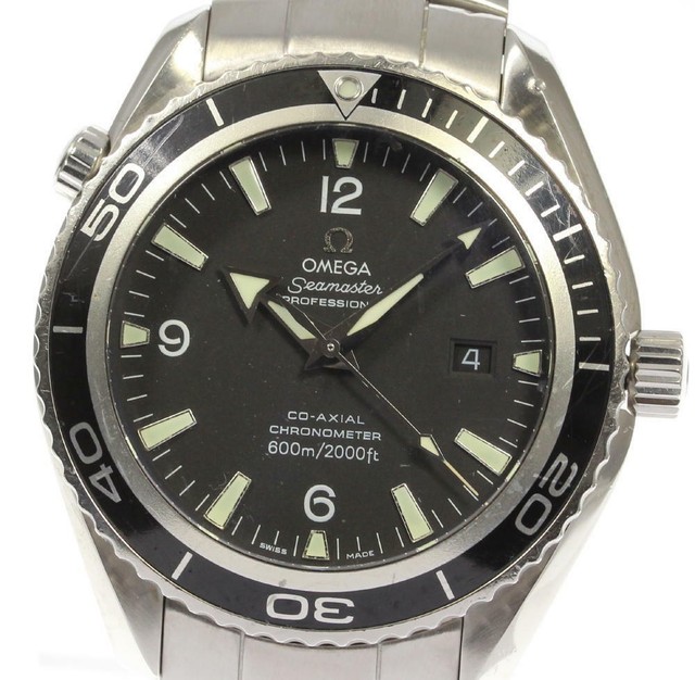 OMEGA Planet Ocean Men's Black Watch 
