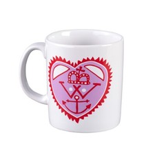 Grayson Perry 'Heart' Ceramic Mug – Exclusive National Galleries Design