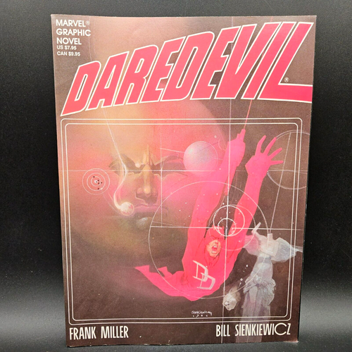 Marvel Dare Devil Graphic Novel 1986 Comic 3rd Printing 8""x11"