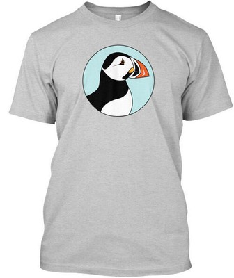 Puffin T-Shirt Made in the USA Size S to 5XL