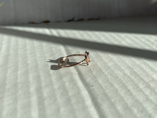 NIB Star Wars x Girls Crew Ahsoka Tano Ring Rose Gold Adjustable Dainty - Picture 7 of 14