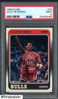 1988 Fleer Basketball #20 Scottie Pippen Chicago Bulls RC Rookie HOF PSA 9 MINT