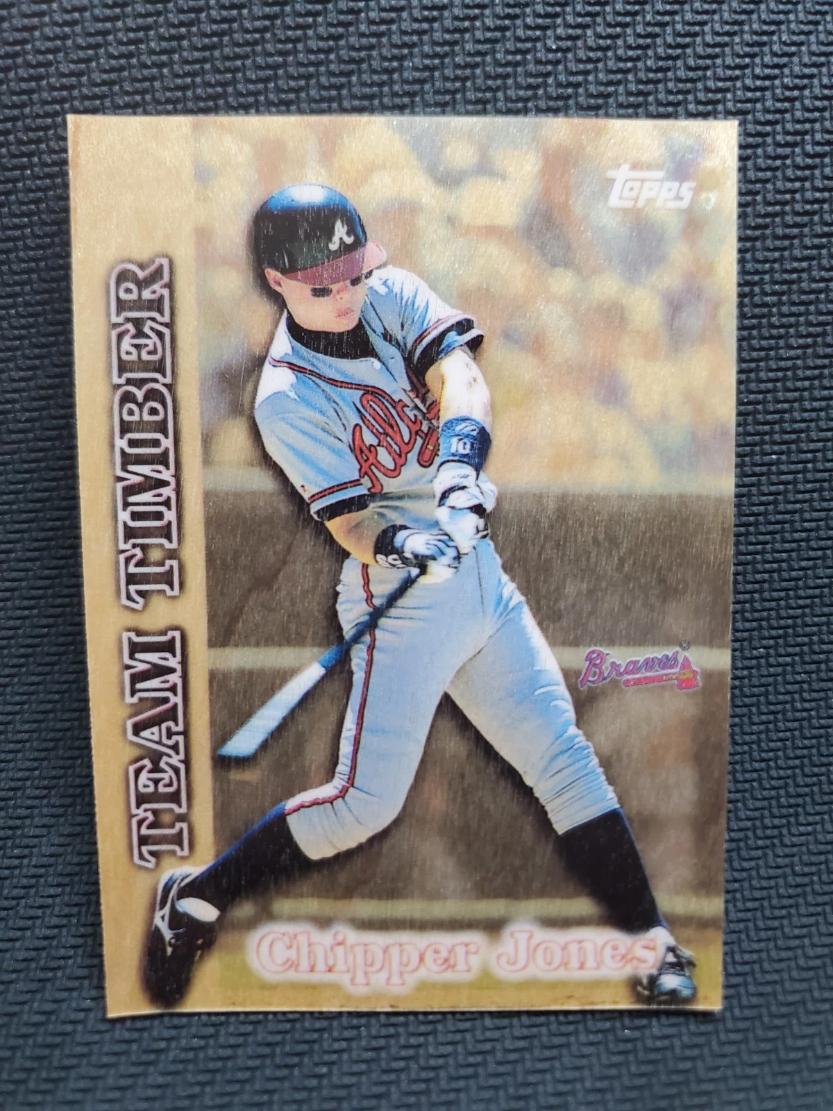 Chipper Jones trading card