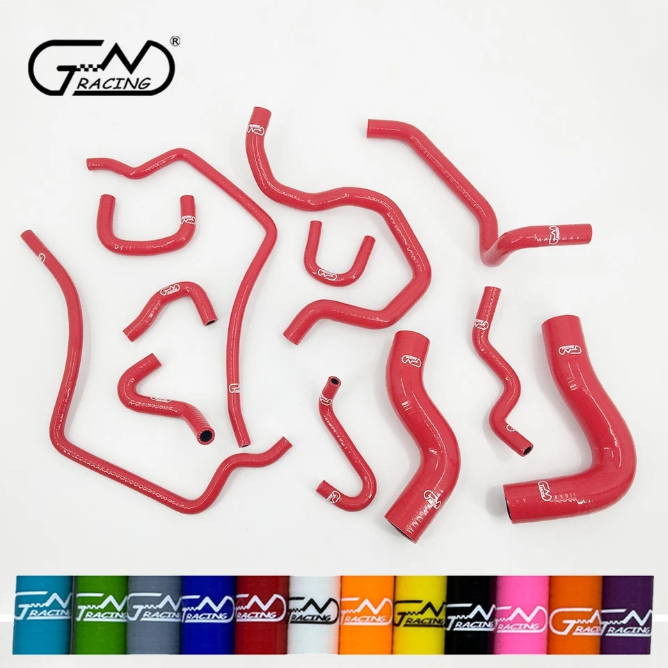 Manguera de radiador de silicona apta para 1996-2000 Subaru Impreza GC8 EJ20 STi WRX GT Vers 3~6 Foto 2 de 4