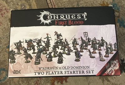 Conquest: First Blood - Two Player Starter Set - W'adrhŭn vs Old Dominion