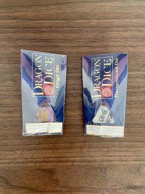 Dragon Dice Kings  Die + Dragonlord Die TSR 1995 OVP versiegelt selten