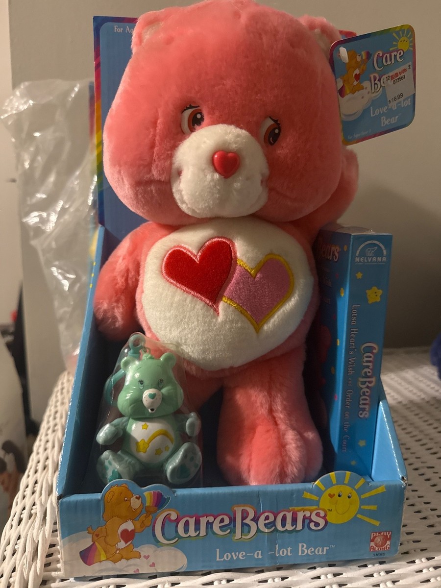 2002 Care Bears Funshine Bear Plush Toy Yellow Smiling Sun 13