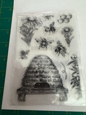 Bee  Beehive Clear Stamp Set