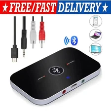 Bluetooth Transmitter & Receiver Wireless Adapter For Home stereos/speakers Lot