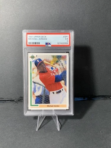 1991 Upper Deck #SP1 Michael Jordan PSA 5