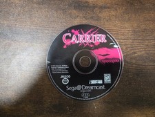 Authentic Carrier (Sega Dreamcast, 2000) Disc Only