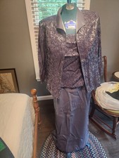 Mother Of The Bride/Formal 2 Piece David's Bridal Size 14 Sequence Skirt/Jacket