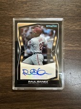 Raul Ibanez 2025 Pulse Stratos Autograph 2/7. Philadelphia Phillies.