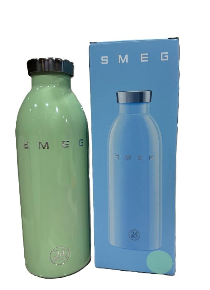 Stainless Steel Cold and Heat Insulation Water Bottle 500ml - Pastel Green