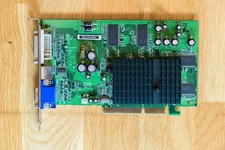 Jetway 96LEAD256C Ati Radeon 9600LE | AGP VGA Card | 256MB RAM - Working