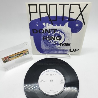 Protex Don't Ring Me Up 7'' UK Punk Vinyl 1977 EX/EX Used