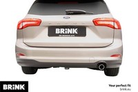 Brink AnhäNgevorrichtung AnhäNgerkupplung Ahk FüR Ford Focus IV Turnier HP